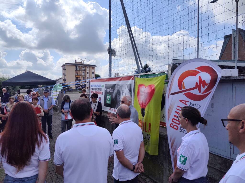 Inaugurata una nuova postazione Dae a Legnano