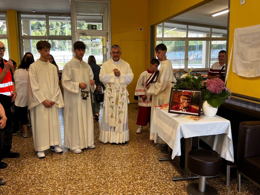 Inaugurato l’oratorio di Abbiate a Don Giuseppe Noli