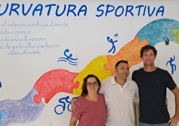 L’inaugurazione della curvatura sportiva per le scuole medie dell’IC Cagnola