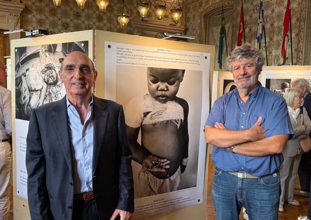 Inaugurazione mostra I Bambini e la Guerra in Sala Stemmi a Legnano
