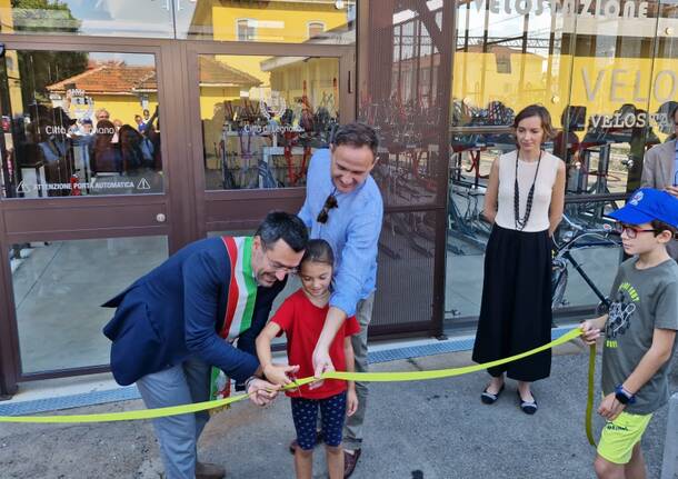 inaugurazione velostazione legnano