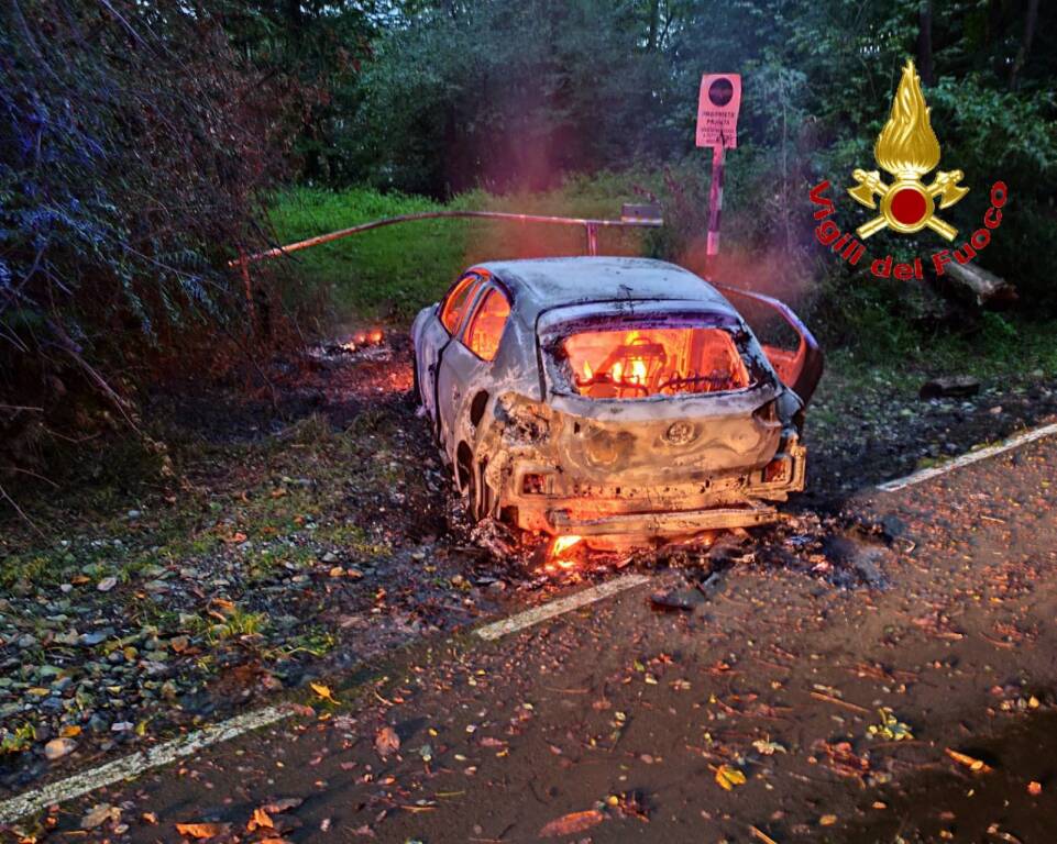 incendio auto