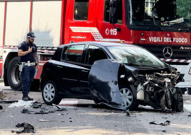 Incidente in via Moscova a Legnano - 30 ottobre 