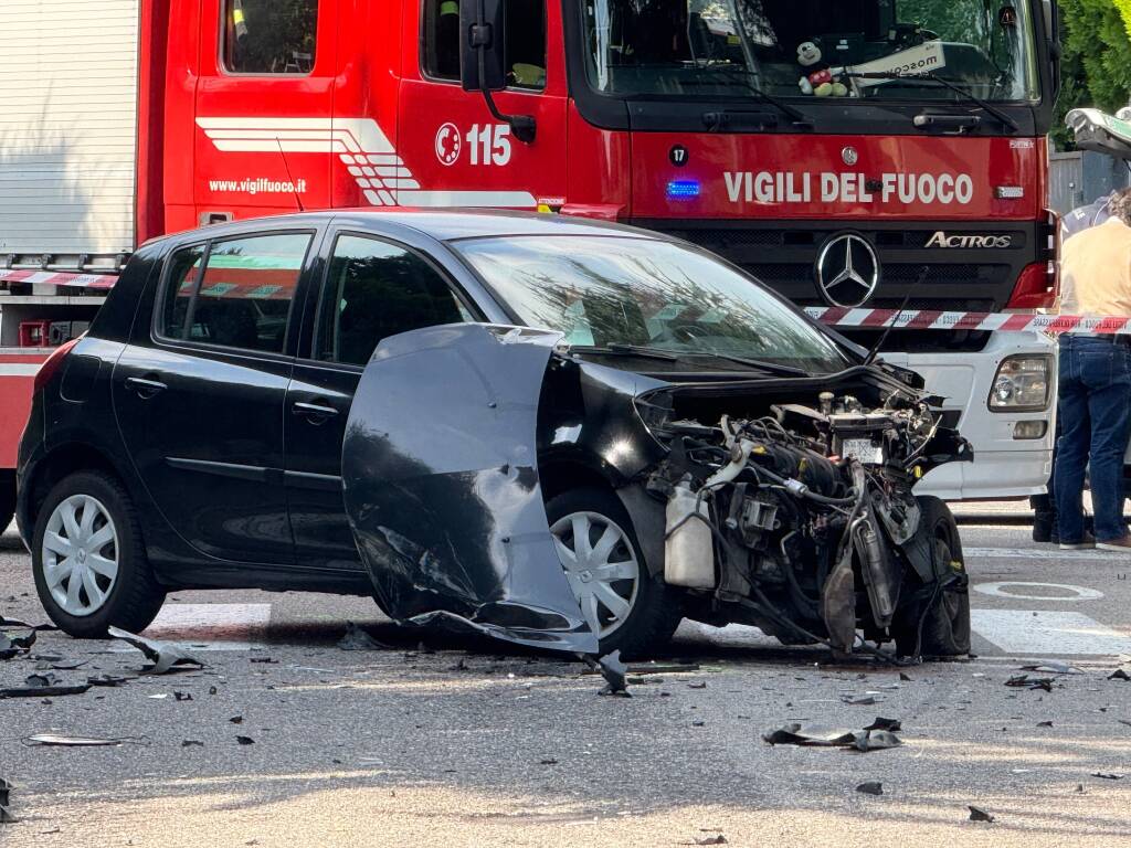 Incidente in via Moscova a Legnano - 30 ottobre 