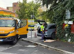 Incidente in via XX Settembre a Legnano 