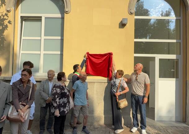Intitolazione a Francesca Mainini della palestra di via Calatafimi a Legnano