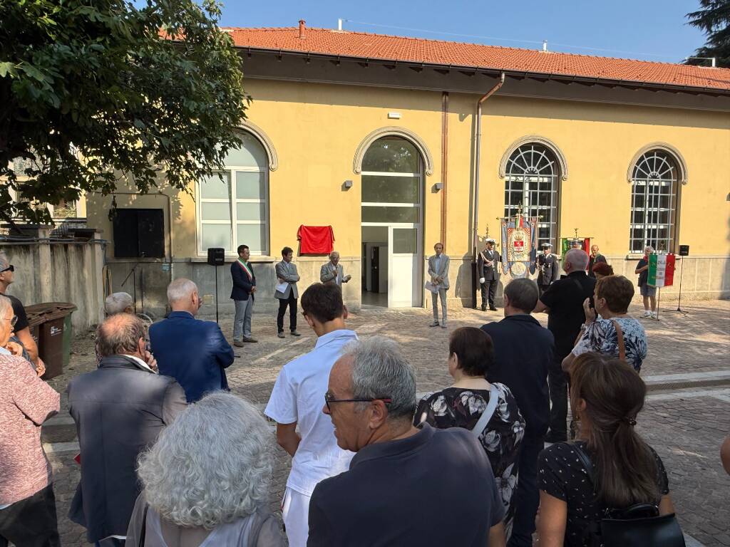 Intitolazione a Francesca Mainini della palestra di via Calatafimi a Legnano