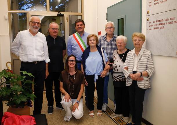 Intitolazione della scuola materna Speroni Vignati di Villa Cortese