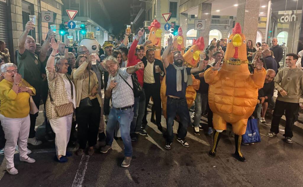 La festa per i 50 anni del Golden Egg