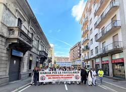 La Marcia della pace della comunità pakistana a Gallarate