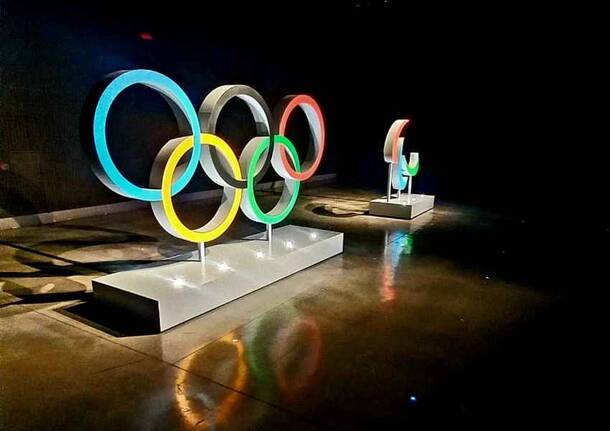 La mostra sulle Olimpiadi alla "Porta di Milano" a Malpensa