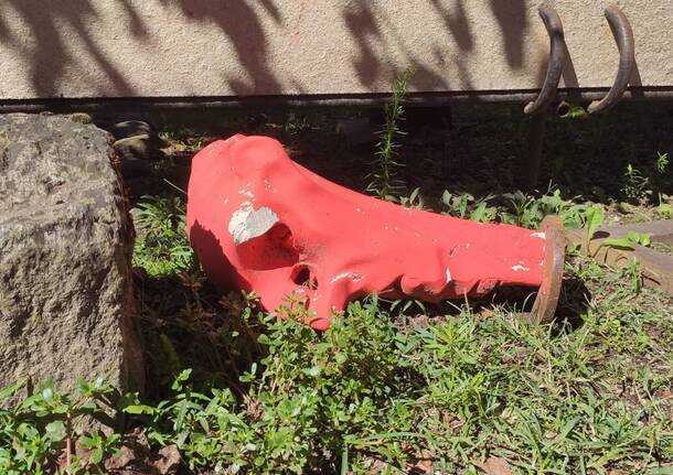 Le sculture distrutte di Mario da Corgeno