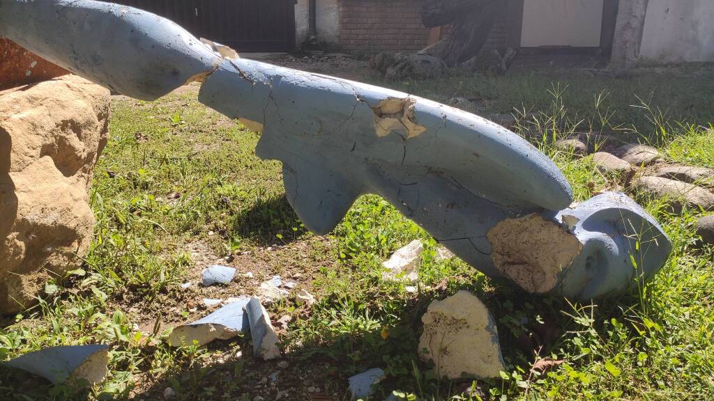 Le sculture distrutte di Mario da Corgeno