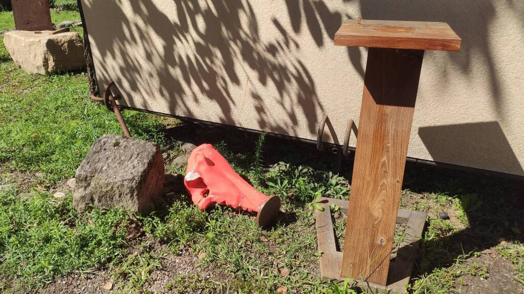 Le sculture distrutte di Mario da Corgeno