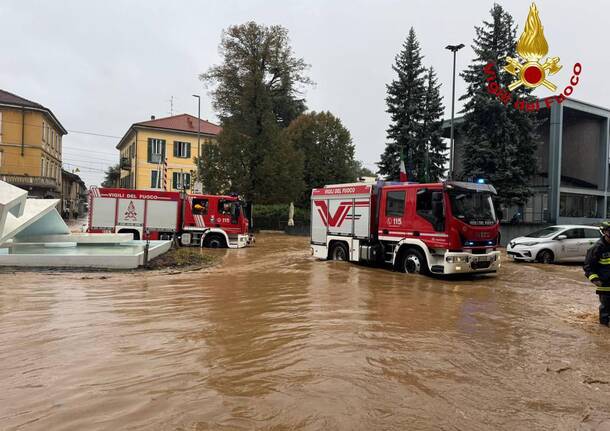 Maltempo a Como: smottamenti a Blevio e Colonno