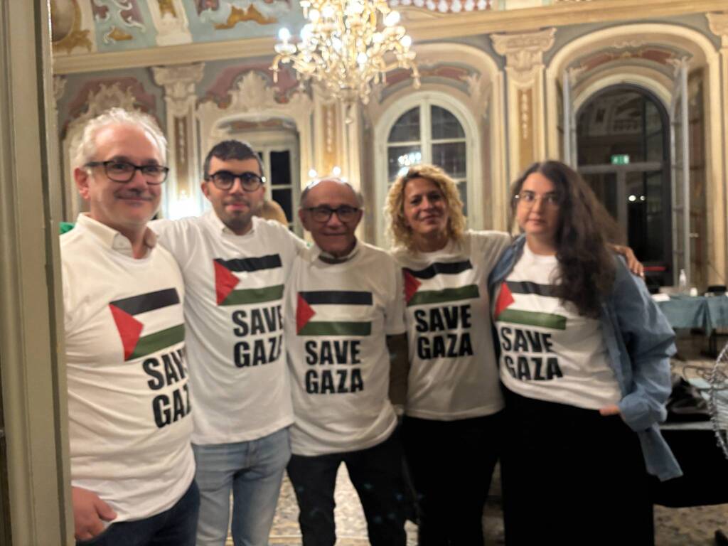 Manifestazione per Gaza in consiglio Comunale