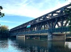 Manifestazione pro Palestina sul ponte di Sesto
