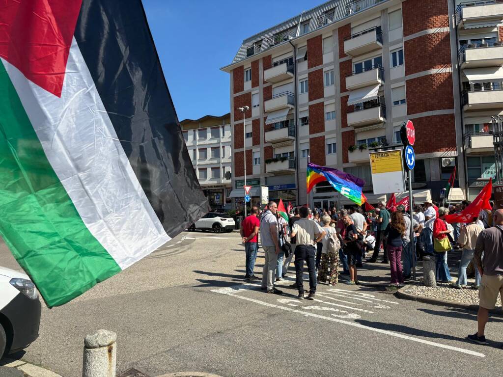 Mobilitazione per gaza della Cgil