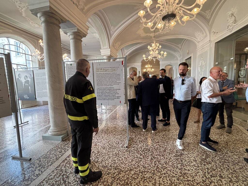 Mostra Alcide De Gasperi Varese