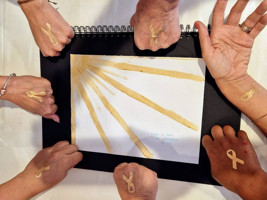 Oro nei reparti pediatrici per accendere la speranza contro il cancro infantile