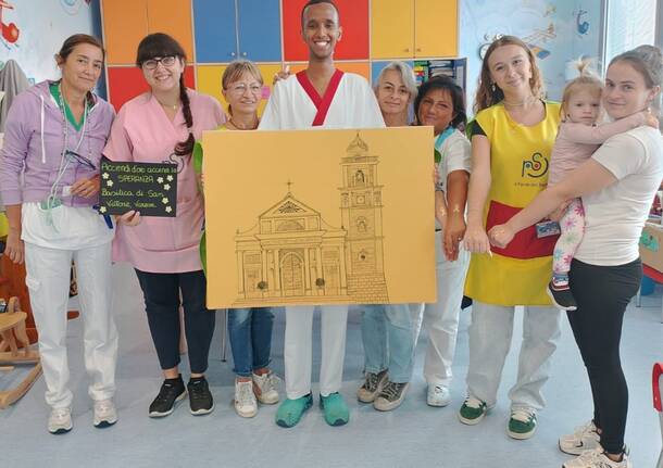 Oro nei reparti pediatrici per accendere la speranza contro il cancro infantile