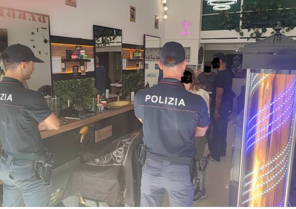 polizia barbershop