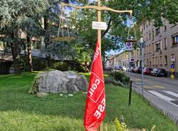 Precari del PNRR in presidio davanti al Tribunale di Busto