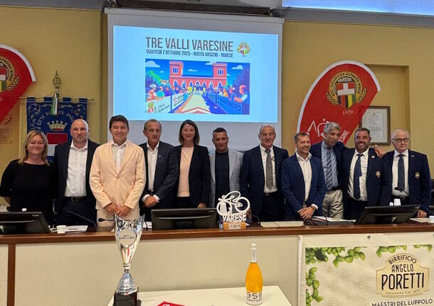 presentazione tre valli varesine 2025 busto