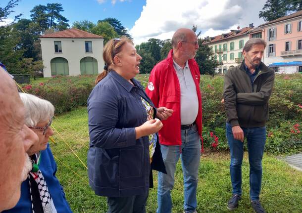 Presidio ai giardini estensi per la sumud flotilla