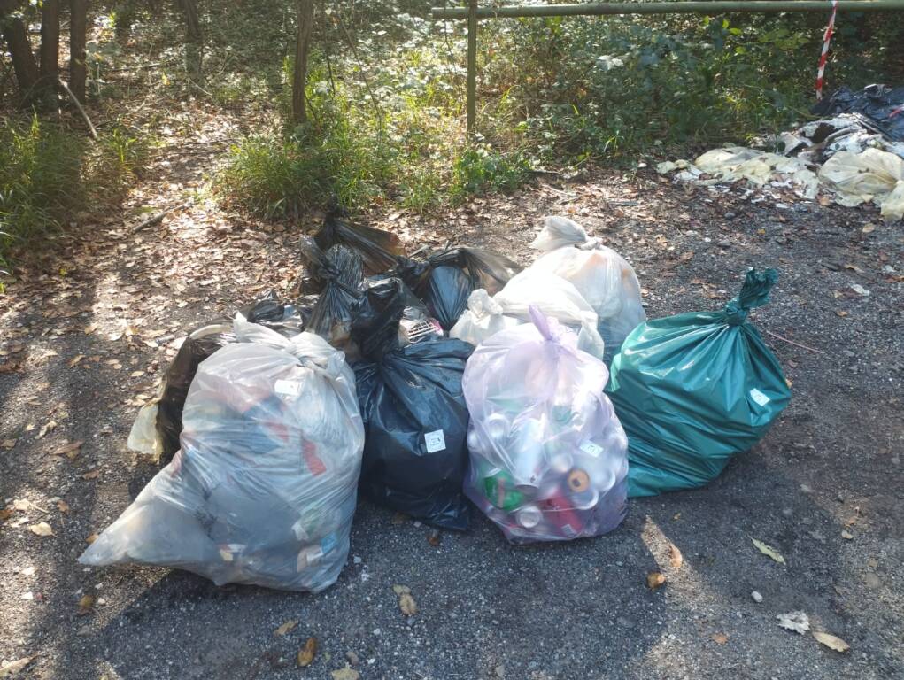 Pulizia del Bosco del Rugareto con i volontari di "Adotta un sentiero"