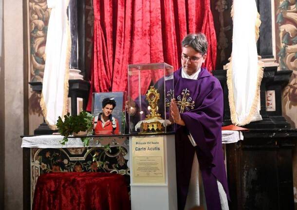Saronno - Carlo Acutis al Santuario