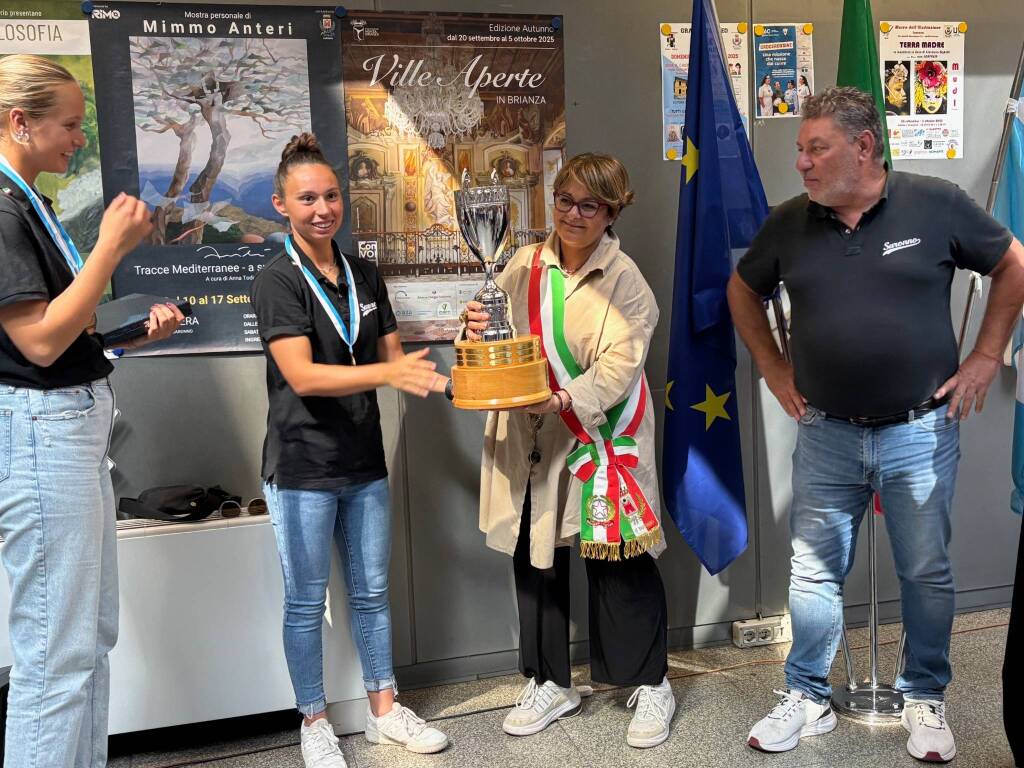 Saronno - La Coppa delle Coppe al Comune