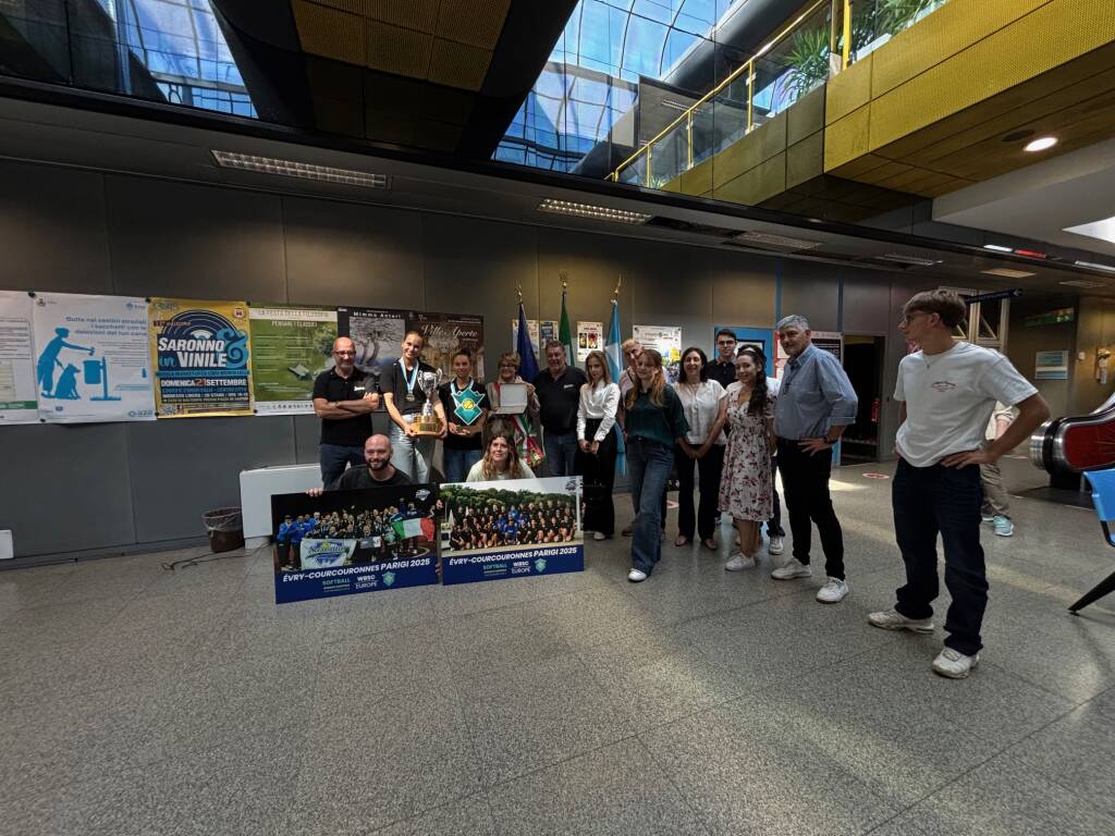 Saronno - La Coppa delle Coppe al Comune