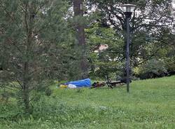 senzatetto ai giardini estensi
