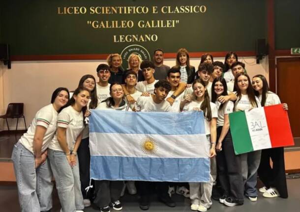 Studenti Argentini al Liceo di Legnano
