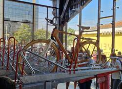 Taglio del nastro per la nuova velostazione di Legnano