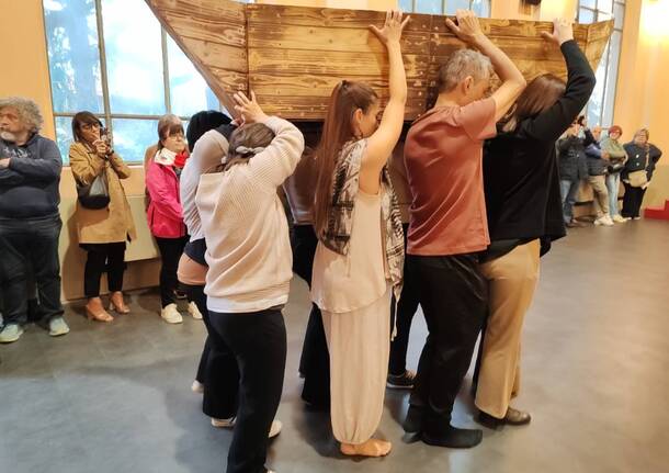 Un tè nel deserto teatro gaza Olgiate 