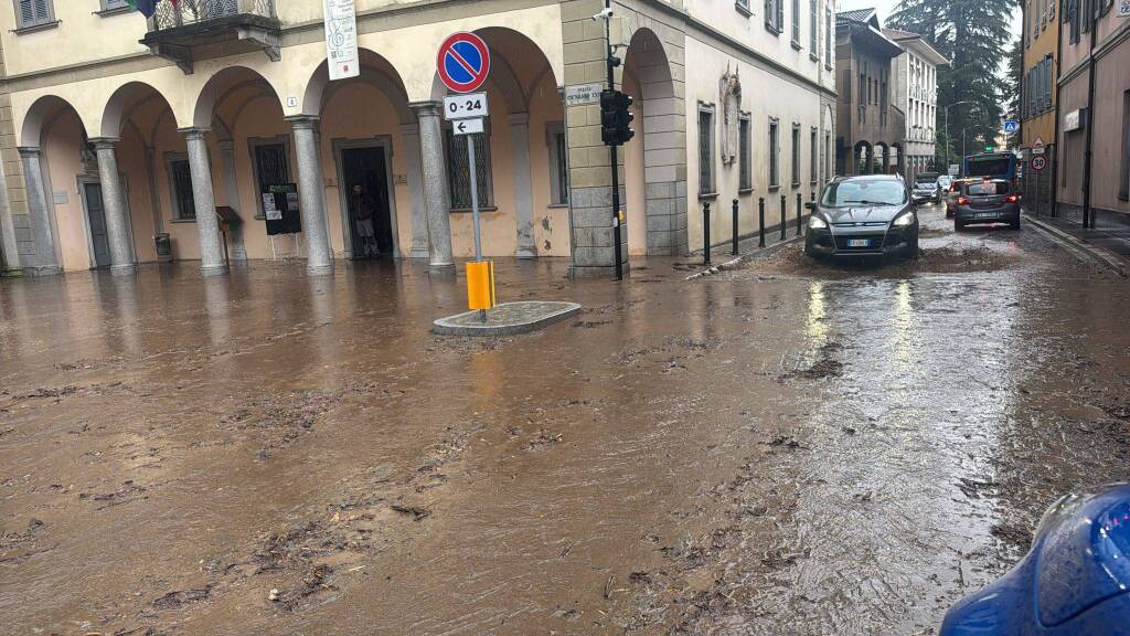 Valceresio - Maltempo 23 settembre 2025 a Bisuschio e Induno Olona