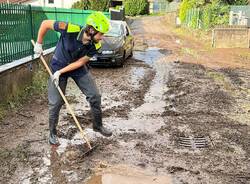 Valceresio - Maltempo 23 settembre 2025 a Bisuschio e Induno Olona