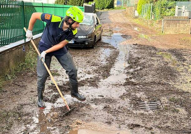Valceresio - Maltempo 23 settembre 2025 a Bisuschio e Induno Olona