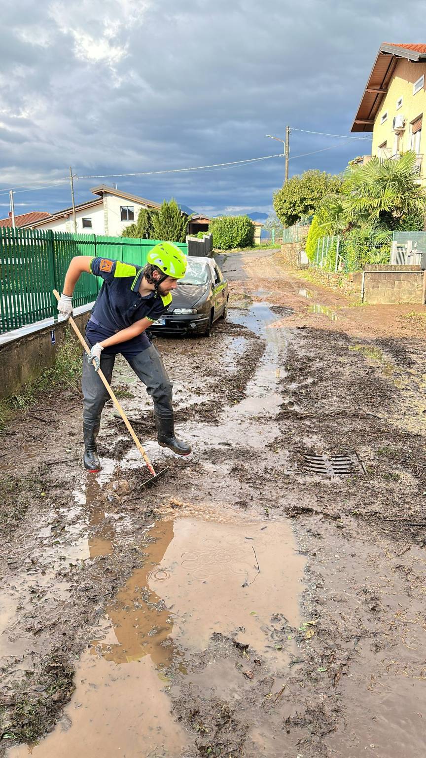Valceresio - Maltempo 23 settembre 2025 a Bisuschio e Induno Olona