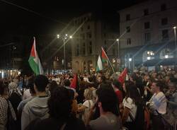 Varese in piazza per Gaza Palestina