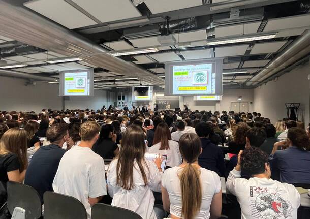 Aspiranti medici alla prova del primo “semestre filtro” dell’Università dell’Insubria