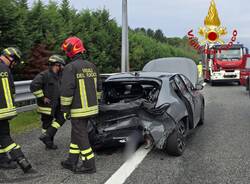 vigili del fuoco fagnano incidente