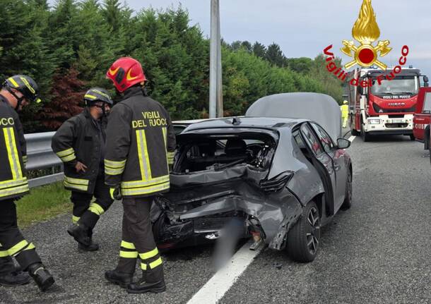 vigili del fuoco fagnano incidente