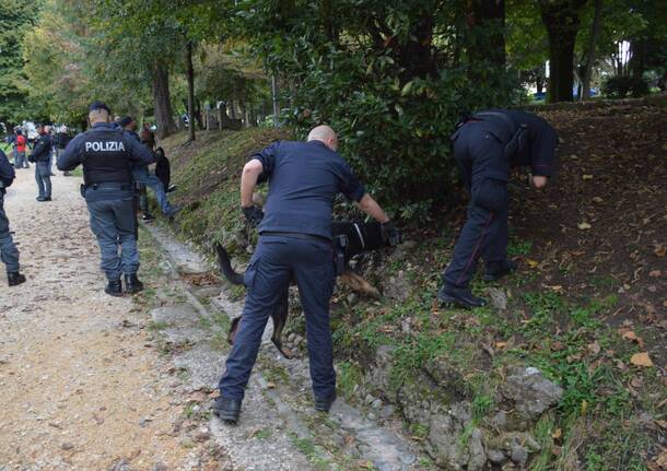 Villa Augusta Varese operazione Polizia 