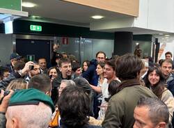 A Malpensa il rientro di quelli della Sumud Flotilla