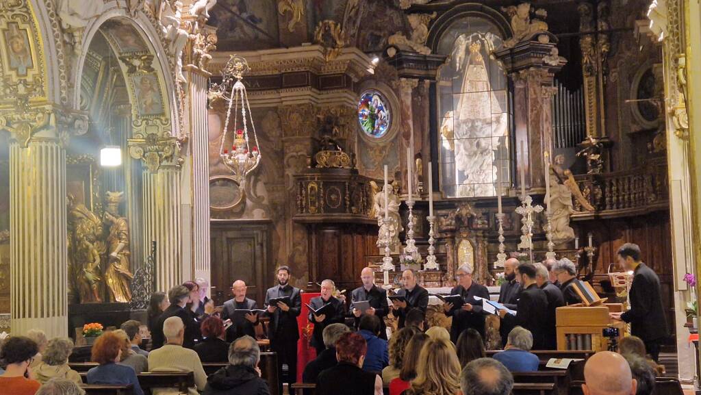 Al santuario del Sacro MOnte Triacamusicale interpreta Pierluigi da Palestrina