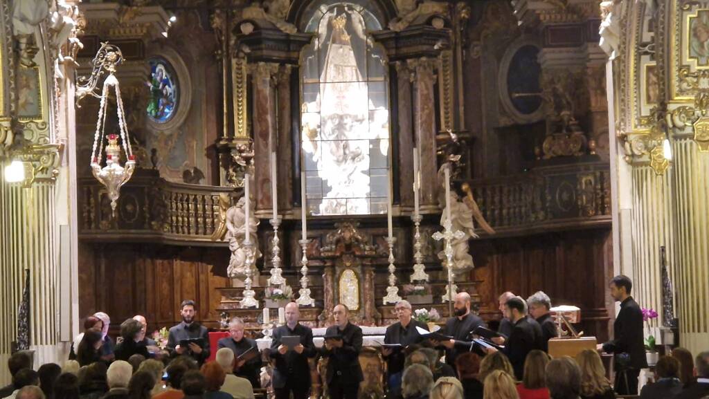 Al santuario del Sacro MOnte Triacamusicale interpreta Pierluigi da Palestrina