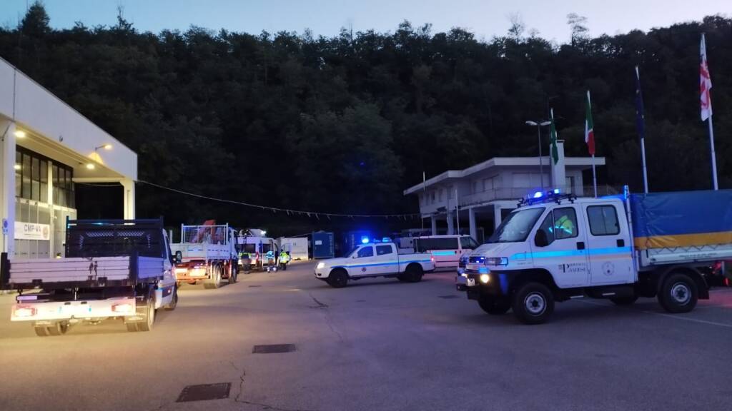 Allerte meteo di fine settembre: la Protezione Civile al lavoro per gestire le emergenze